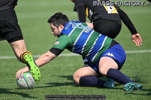 2022-03-20 Amatori Union Rugby Milano-Rugby CUS Milano Serie C 3022